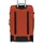 Cabaia Soft Suitcase Essentials Trolley M 2-Rollen 67 cm / 75 l braun/orange