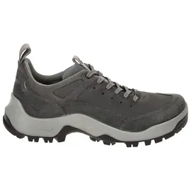 ECCO Offroad Lea Low (Nubukleder/Veloursleder) stahlgrau Herren