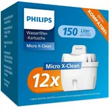 Philips Micro X-clean Wasserfilterkartuschen 12 St.