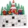 DEUBA Adventskalender zum Befüllen Winterlandschaft 24 Türchen