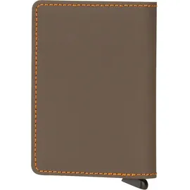 Secrid Slimwallet Matte Geldbörse unisex truffle & orange