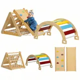 aiyaplay Kletterbogen 7-in-1 Mehrfarbig