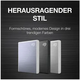 Seagate One Touch 1 TB USB-C Schwarz STKG1000400