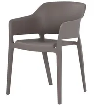 FEROS Best Gartenstuhl Giethoorn 77,5 x 55 x 54,5 cm grau 4 St.