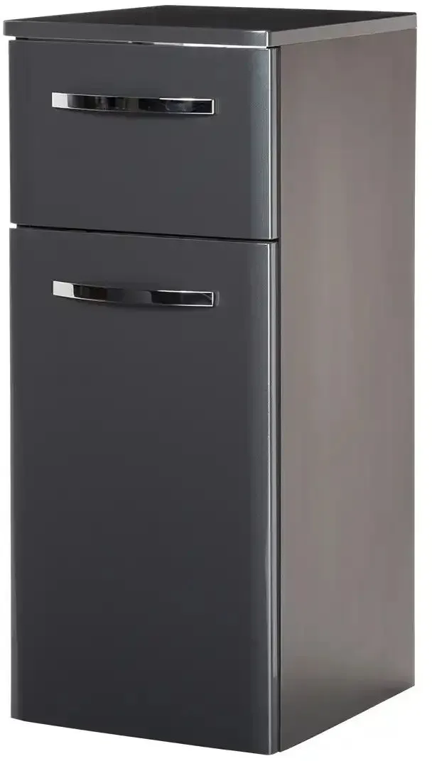 calmo2go Badschrank  Valetto , grau , Maße (cm): B: 30 H: 72 T: 33.0