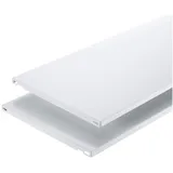 diy element-system gmbh Stahlfachboden 800x350 mm weiß 2 Stk.