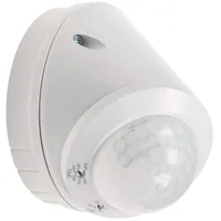 ChiliTec Wand- & Decken-Bewegungsmelder 360° LED geeignet, 8m Detektion, weiß