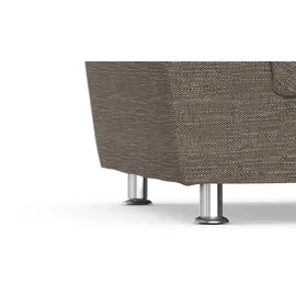 DOMO collection Sessel Franzi Polyester 120 x 81 x 97 cm Beige