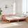 vidaXL Tagesbett 90 x 200 cm Wachsbraun