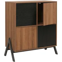 Mendler Kommode HWC-O40, Schrank Sideboard Highboard mit Türen Staufächer,