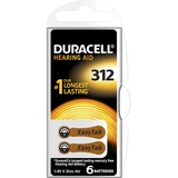 60 Duracell Activair Hearing Aid Batterien Gr. 312 Hörgerätebatterien (10x 6er Blister) PR41 Braun 24607