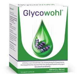 Glycowohl pflanzliche Tropfen bei Diabetes