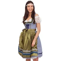 Krüger Madl Dirndl Midi Dirndl 2tlg. - CELINA - blau blau