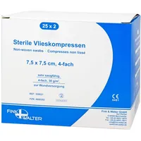 FINK & WALTER GMBH Vlieskompressen steril 4fach