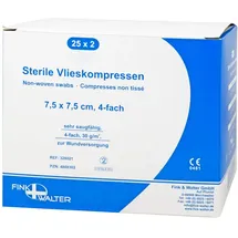 FINK & WALTER GMBH Vlieskompressen steril 4fach