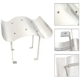 vidaXL Schornsteinabdeckung Edelstahl 40 x 40 x 36 cm Silber