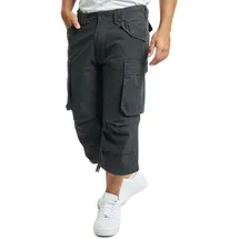 Brandit Textil Industry Vintage 3/4 Hosen Anthrazit XL