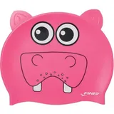 Finis Animal Head Silikon-Kappe, ab 3 Jahre, Hippo Pink