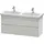 Duravit Waschtischunterschrank 2 Auszüge 123 x 61 cm Betongrau/Weiß Matt