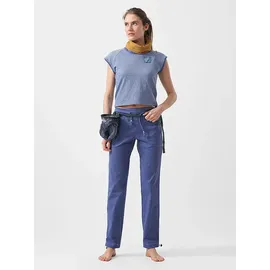 E9 Damen Mafalda Hose (Größe L, lila)