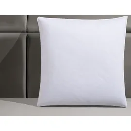 Hanse by RIBECO Federkopfkissen Jonas 80 x 80 cm Weiß