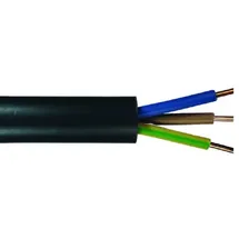 hsb - emskabel Erdkabel NYY-J 3 x 1,5 - 10 Meter, schwarz