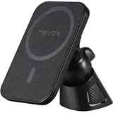 Nevox Wireless Fast Car Charger 15W kompatibel mit MagSafe schwarz (2025)