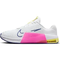 Nike Herren Metcon 9, White/White-Deep Royal Blue-Fierce 45