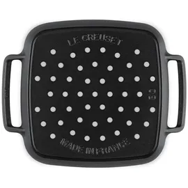 Le Creuset Grillkorb 30 cm Gusseisen schwarz