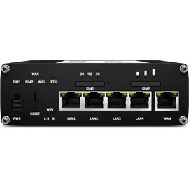 Selfsat MWR 5540 5G Cat 12 WLAN Router bis 2,6 Gbps inkl. Shark 5G Antenne weiß