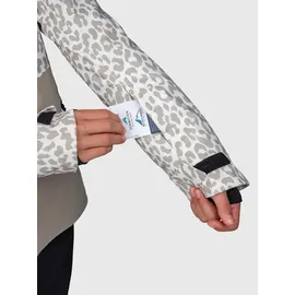 Brunotti Teallasy-Print Girls Snow Jacket, Leopard Snow 176 - Beige - 176
