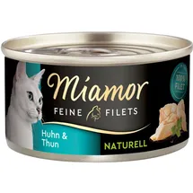 Miamor Feine Filets Natur Huhn und Thunfisch 6 x 80 g