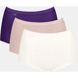 sloggi Slip »Basic+ Maxi C3P«, (3er Pack), perfekter Sitz sloggi MULTIPLE COLOURS 18 58