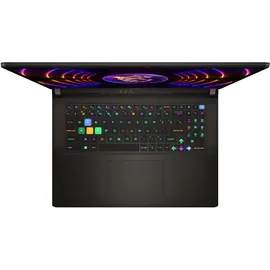 MSI Gaming Raider GE78HX Intel® CoreTM i9 i9-13980HX Laptop 40,6 cm (16") GB DDR5-SDRAM TB SSD NVIDIA GeForce RTX 4080 Wi-Fi 6E (802.11ax) Windows 11 Home Schwarz