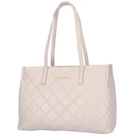 Valentino Ocarina Shopper Synthetik Beige/Weiß