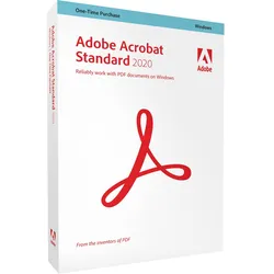 Adobe Acrobat Standard 2020 Vollversion TLP Kauflizenz f. Unternehmen