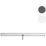 Seitenwand für Pergola HWC-L46, Pavillon Rollo Ersatzseitenwand, Stoff/Textil sturmfest 3x3m ~ weiß