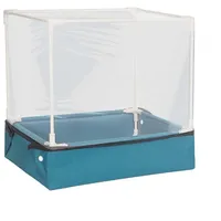 Oniissy Pilz Pflanzkasten Anzucht Transparent Ökologische Beobachtung Schuppen mit Faltbarem Design für Indoor Gartenarbeit und Sukkulenten, Wetterbeständig Mini-Pilzhaus)