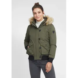 Oxmo Winterjacke grün L