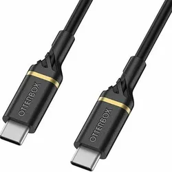 OTTERBOX USB-C auf USB-C Standard fastcharge Kabel 1 m, schwarz