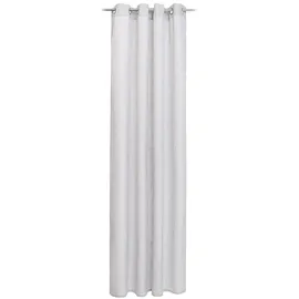 Gözze Ösenschal Linea 140 x 245 cm Polyester Silber