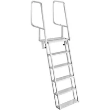Vevor Dockleiter Klappbar Silber