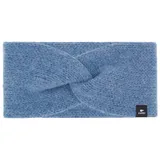 Eisbär Stirnband Damen Fenna Blau - Merino Headband für Frauen - Haarband mit Fleece schützt vor Kälte und Wind - Haube atmungsaktiv weich warm aus Österreich