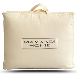 Mayaadi Home HS23 Decke 135x200 cm 1400 Gramm Daunendecke Bettdecke 70% Daunen 30% Federn Mayaadi Home - Beige