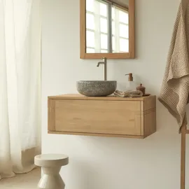 Tikamoon Waschtischunterschrank 95 x 0 x 0 cm Beige