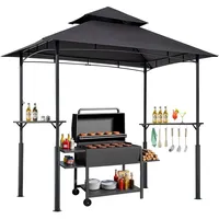 Vevor Grillpavillon 2,43 x 1,5 m Silber