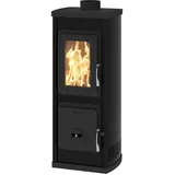 THROMA Holzofen | Verona B Top | Werkstattofen | 5 kW | Schwarz