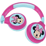 Lexibook Minnie Mouse 2in1 Bluetooth und Kabel, faltbare Kopfhörer