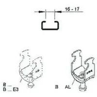 Niedax B 34 AL Bügelschellen