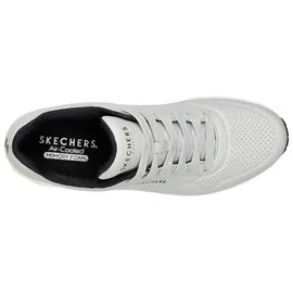 SKECHERS Uno - Stand On Air Hellgrau / Schwarz 40